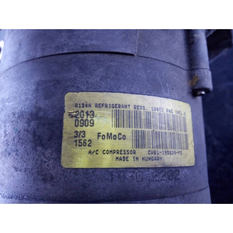 Recambio de compresor aire acondicionado para ford focus lim. (cb8) 1.0 ecoboost cat referencia OEM IAM CV6119D629FE  P3-B2-24-2