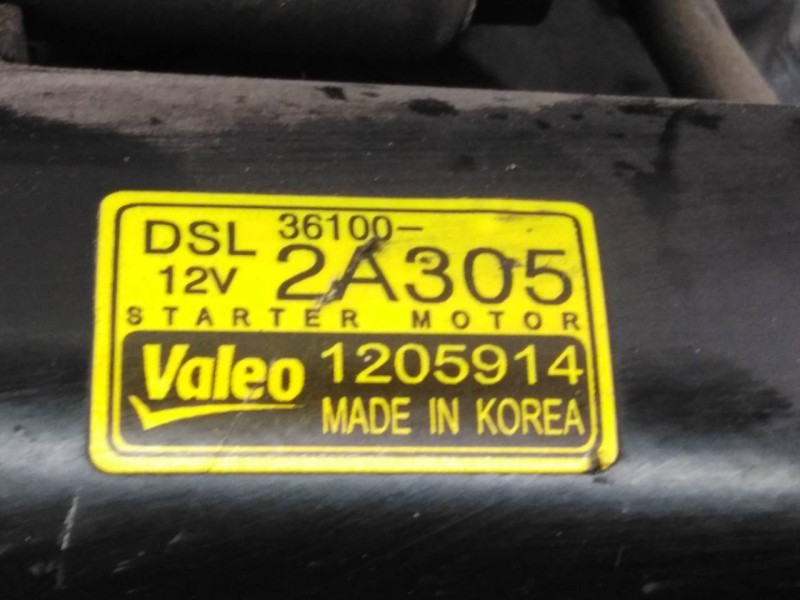Recambio de motor arranque para hyundai i30 (gd) tecno referencia OEM IAM 361002A305  P3-A7-2-2