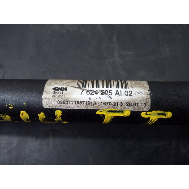 Recambio de transmision trasera izquierda para bmw serie 1 lim. (f20) 116d efficientdynamics edition referencia OEM IAM 7624205A