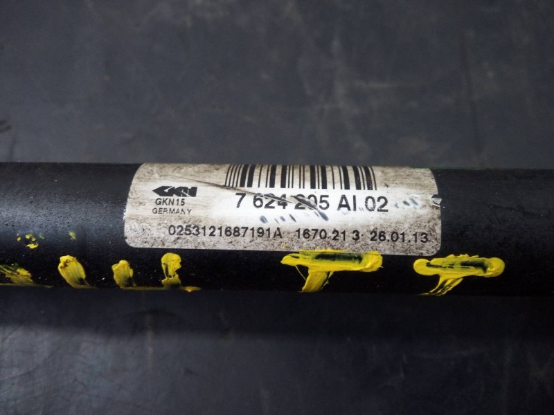 Recambio de transmision trasera izquierda para bmw serie 1 lim. (f20) 116d efficientdynamics edition referencia OEM IAM 7624205A