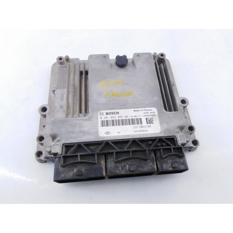 Recambio de centralita motor uce para renault kangoo expression referencia OEM IAM 237106319R 0281032885 E2-A1-32-8