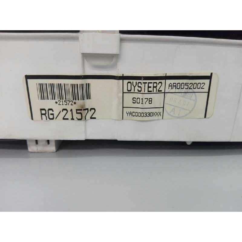 Recambio de cuadro instrumentos para mg serie 45 (rt) classic (5-ptas.) referencia OEM IAM RG21572 AR0052002 E3-B3-3-2