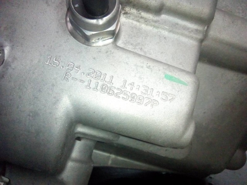 Recambio de caja cambios para chevrolet cruze hatchback lt referencia OEM IAM R110625097P  M1-A3-157