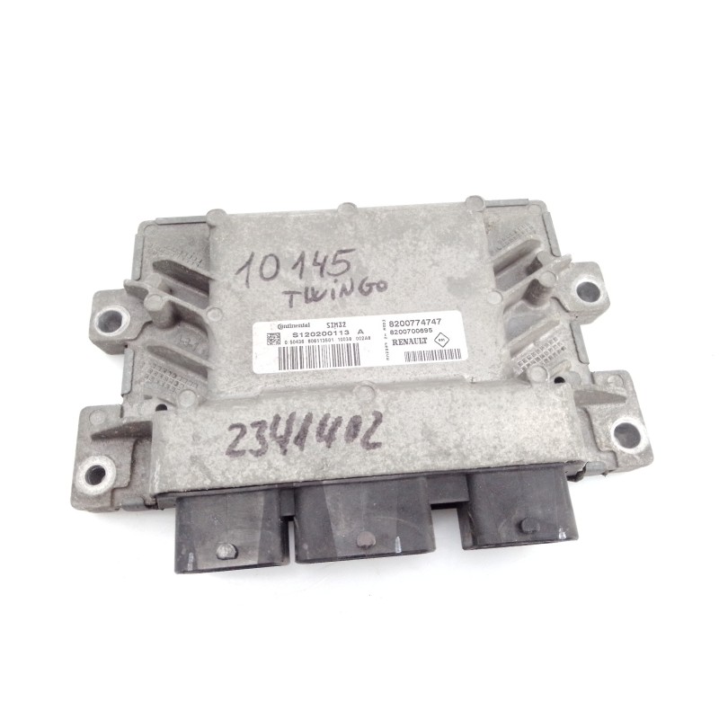 Recambio de centralita motor uce para renault twingo dynamique referencia OEM IAM 8200774747 8200700695 E2-A1-34-6