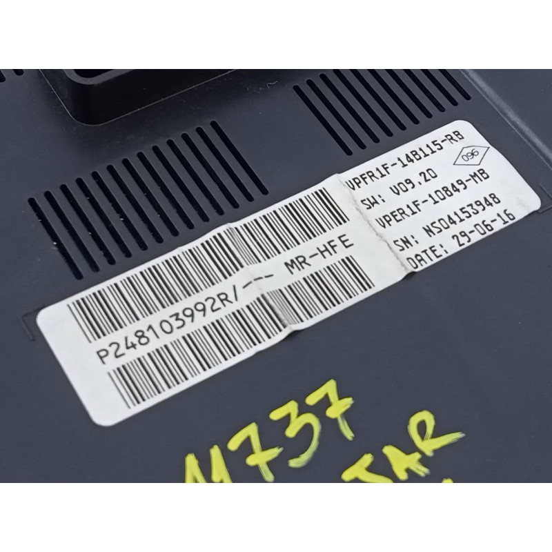 Recambio de cuadro instrumentos para renault kadjar bose edition referencia OEM IAM 248103992R  E2-A1-38-2