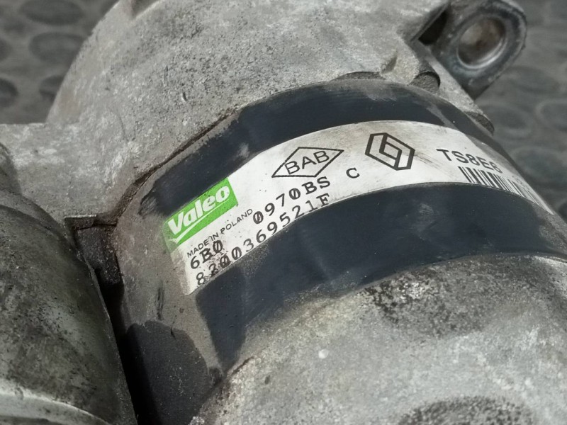 Recambio de motor arranque para renault twingo dynamique referencia OEM IAM 8200369521F  P3-B7-18-1