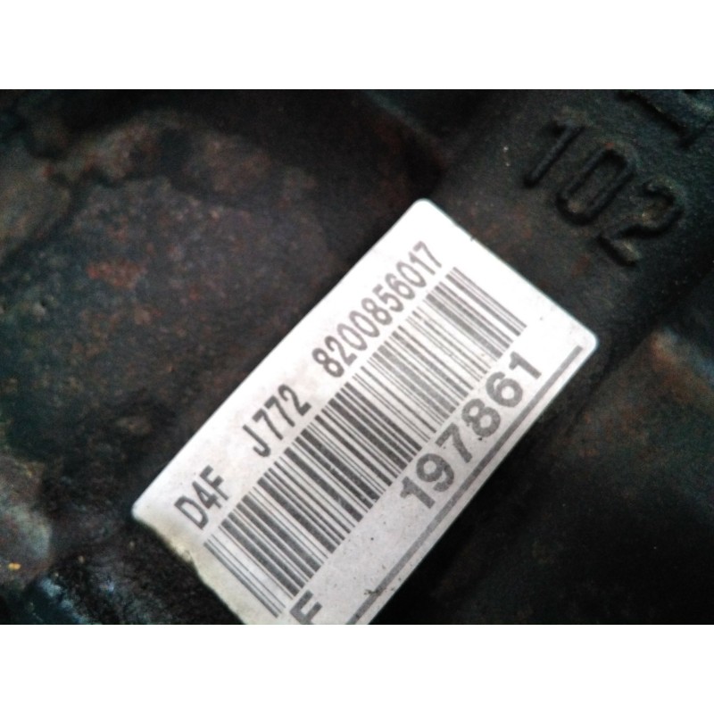 Recambio de motor completo para renault twingo dynamique referencia OEM IAM D4F772  M1-A2-72