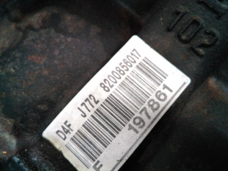 Recambio de motor completo para renault twingo dynamique referencia OEM IAM D4F772  M1-A2-72