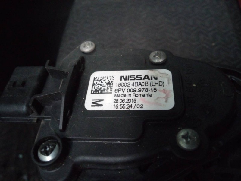Recambio de pedal acelerador para renault kadjar bose edition referencia OEM IAM 180024BA0B 6PV00997815 