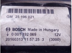 Recambio de motor arranque para opel corsa e selective referencia OEM IAM 25196021 0001192069 P3-A10-13-1 2
