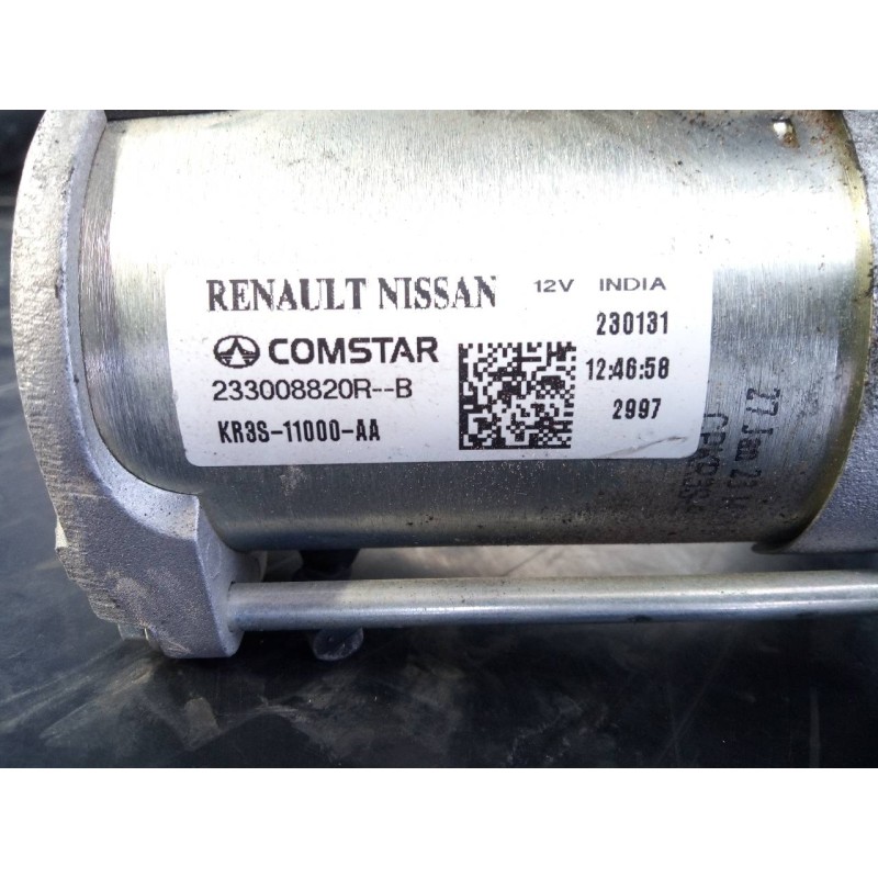 Recambio de motor arranque para dacia sandero iii stepaway referencia OEM IAM 233008820R  P3-B8-12-1