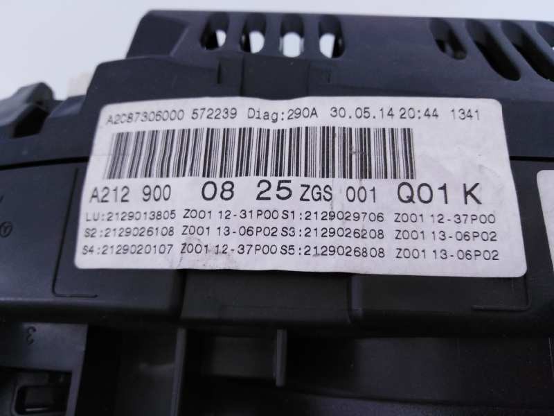 Recambio de cuadro instrumentos para mercedes-benz clase e (w212) lim. e 220 bluetec be edition (212.001) referencia OEM IAM A21