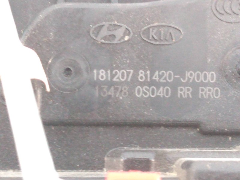 Recambio de cerradura puerta trasera derecha para hyundai kona essence 2wd referencia OEM IAM 18120781420J9000  E2-B5-30-2