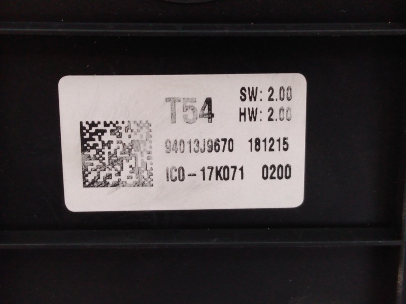 Recambio de cuadro instrumentos para hyundai kona essence 2wd referencia OEM IAM 94013J9670  E3-A3-50-1