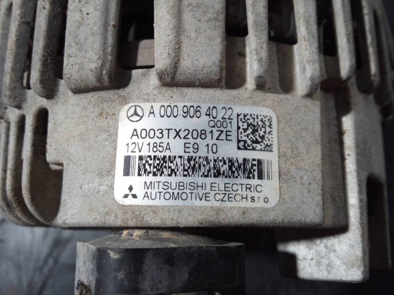 Recambio de alternador para mercedes-benz vito mixto (447) 109/111 cdi extralang (447.705) referencia OEM IAM A0009064022  P3-B6