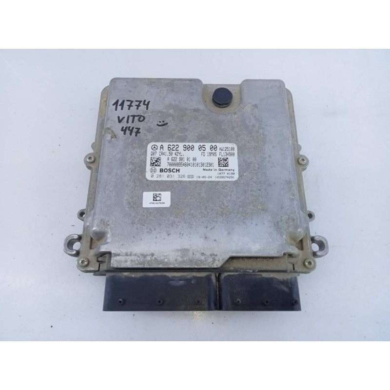Recambio de centralita motor uce para mercedes-benz vito mixto (447) 109/111 cdi extralang (447.705) referencia OEM IAM A6229000