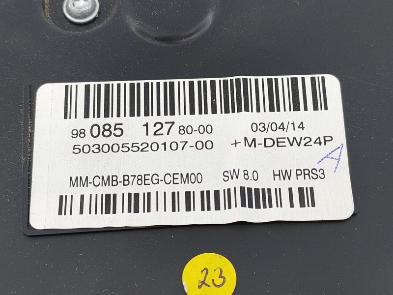 Recambio de cuadro instrumentos para citroën c4 grand picasso attraction referencia OEM IAM 9808512780  E3-B2-56-1