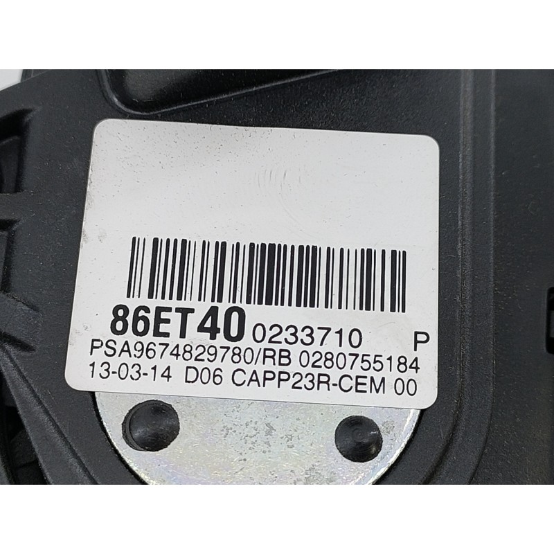 Recambio de pedal acelerador para citroën c4 grand picasso attraction referencia OEM IAM 9674829780 0280755184 E3-B2-24-1