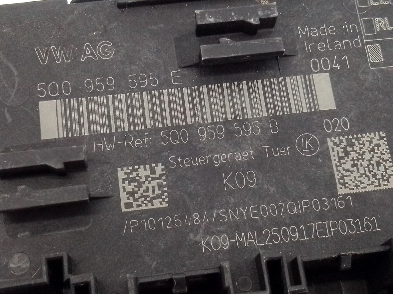 Recambio de modulo electronico para volkswagen tiguan sport bmt referencia OEM IAM 5Q0959595E 5Q0959595B E2-A1-34-6