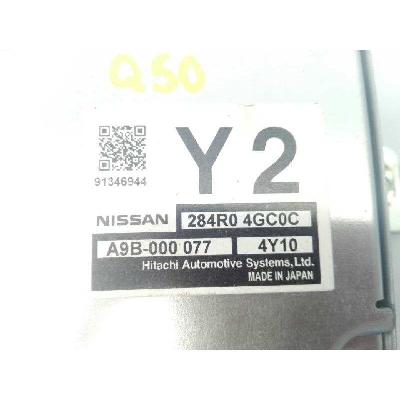 Recambio de modulo electronico para infiniti q50 q50 premium referencia OEM IAM 284R04GC0C A9B000077 E3-B4-56-1