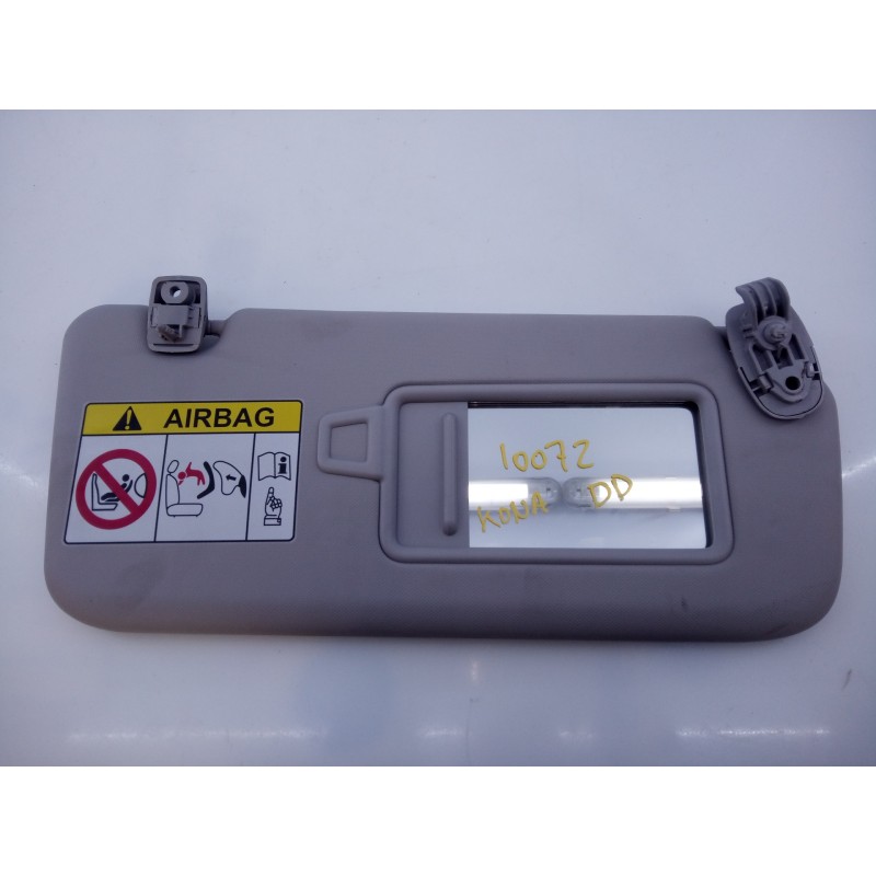 Recambio de parasol derecho para hyundai kona essence 2wd referencia OEM IAM   E2-B5-18-2