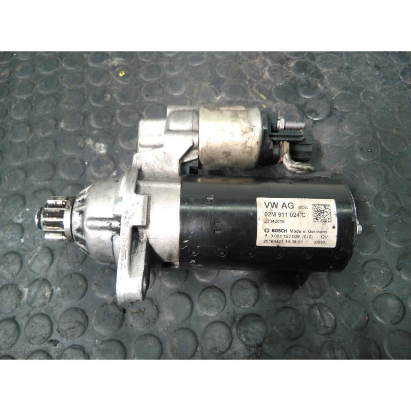 Recambio de motor arranque para volkswagen scirocco (138) r-line bmt referencia OEM IAM 02M911024C  P3-B7-8-3
