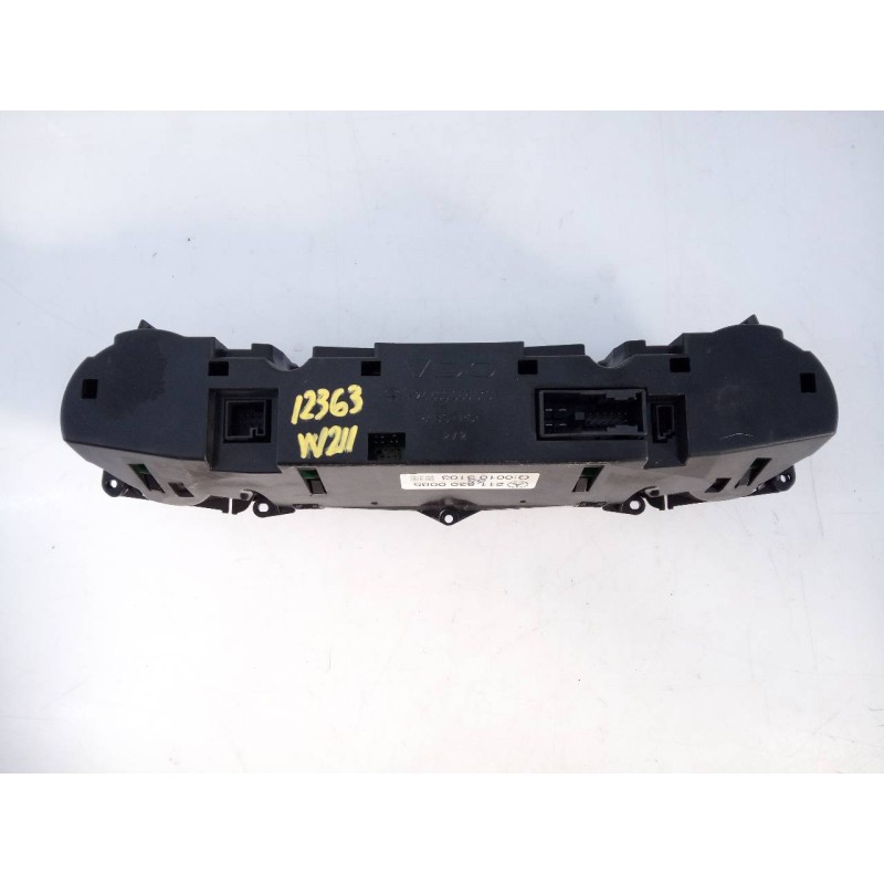 Recambio de mando climatizador para mercedes-benz clase e (w211) berlina 2.7 cdi cat referencia OEM IAM 23118300085  E3-A1-8-3