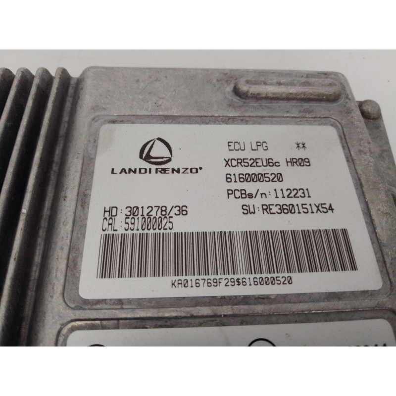 Recambio de centralita motor uce para dacia dokker express ambiance referencia OEM IAM 30127836 591000025 E2-A1-34-6