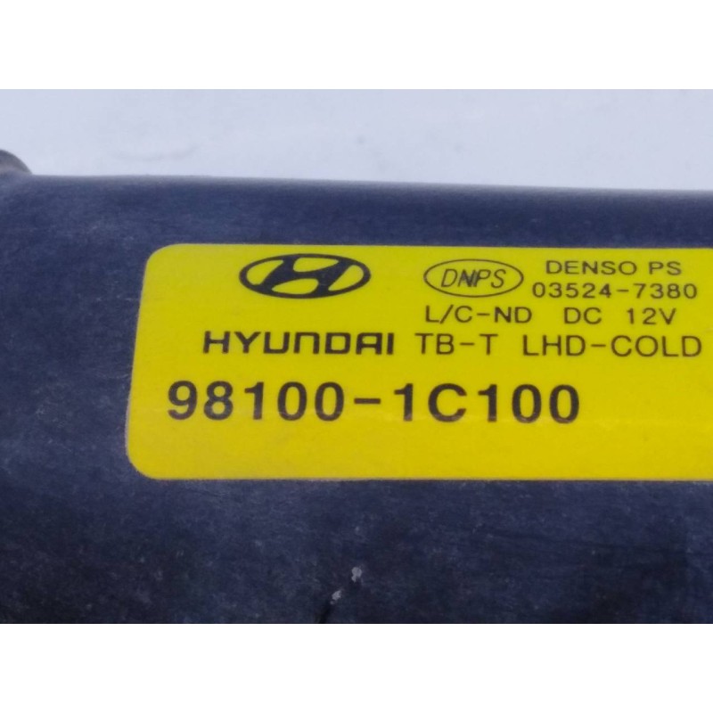 Recambio de motor limpia delantero para hyundai getz (tb) 1.3 gls referencia OEM IAM 981001C100  E2-B5-30-2