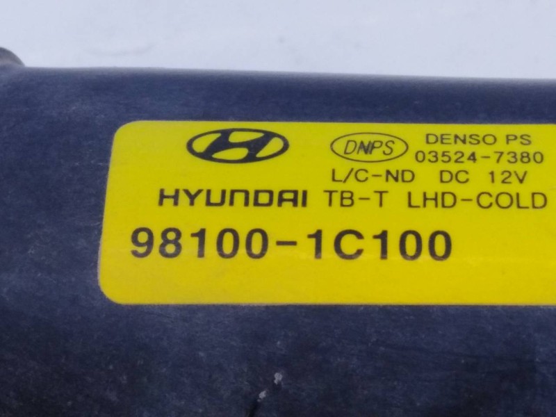 Recambio de motor limpia delantero para hyundai getz (tb) 1.3 gls referencia OEM IAM 981001C100  E2-B5-30-2
