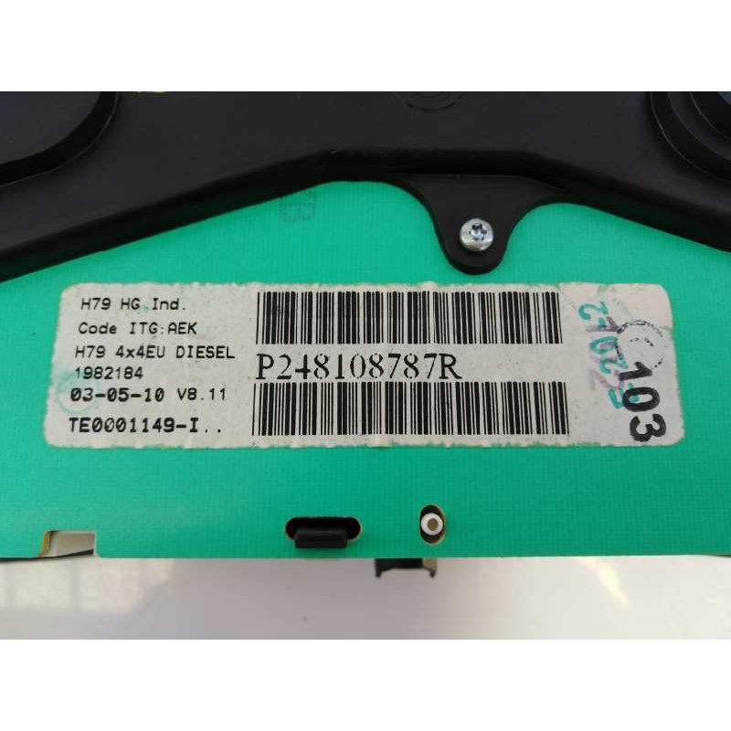 Recambio de cuadro instrumentos para dacia duster ambiance 4x4 referencia OEM IAM P248108787R  E2-A1-42-3