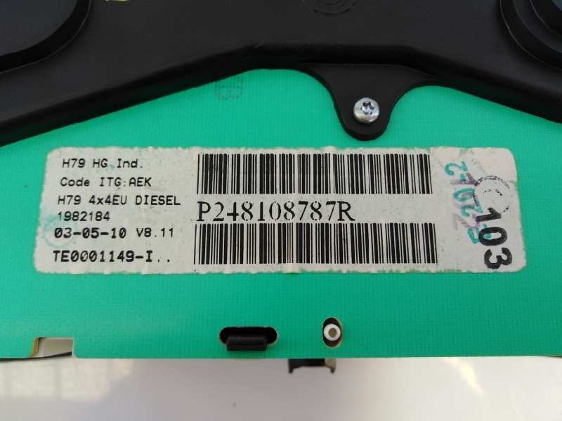 Recambio de cuadro instrumentos para dacia duster ambiance 4x4 referencia OEM IAM P248108787R  E2-A1-42-3