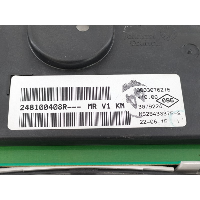 Recambio de cuadro instrumentos para dacia dokker laureate referencia OEM IAM 248100408R  E2-A1-34-4
