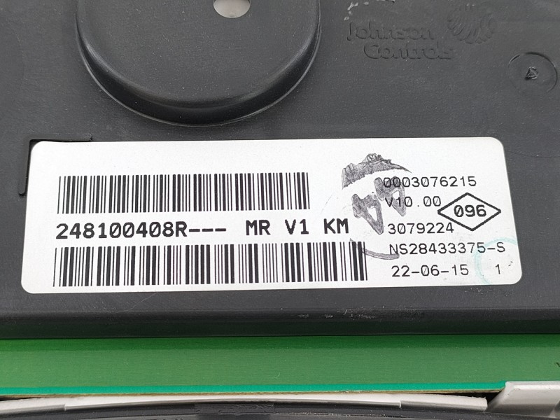 Recambio de cuadro instrumentos para dacia dokker laureate referencia OEM IAM 248100408R  E2-A1-34-4