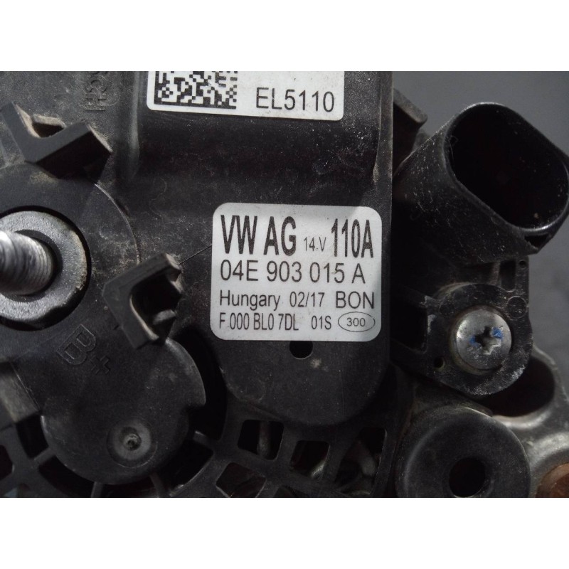 Recambio de alternador para seat ibiza (6p1) reference connect referencia OEM IAM 04E903015A  P3-B5-8-2