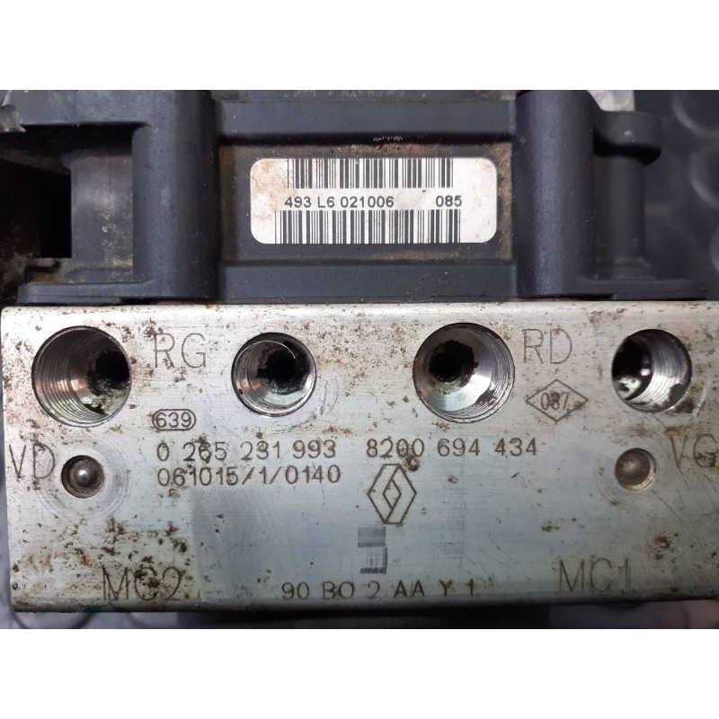 Recambio de abs para dacia logan laureate referencia OEM IAM 0265231993 8200694434 P3-A8-3-3