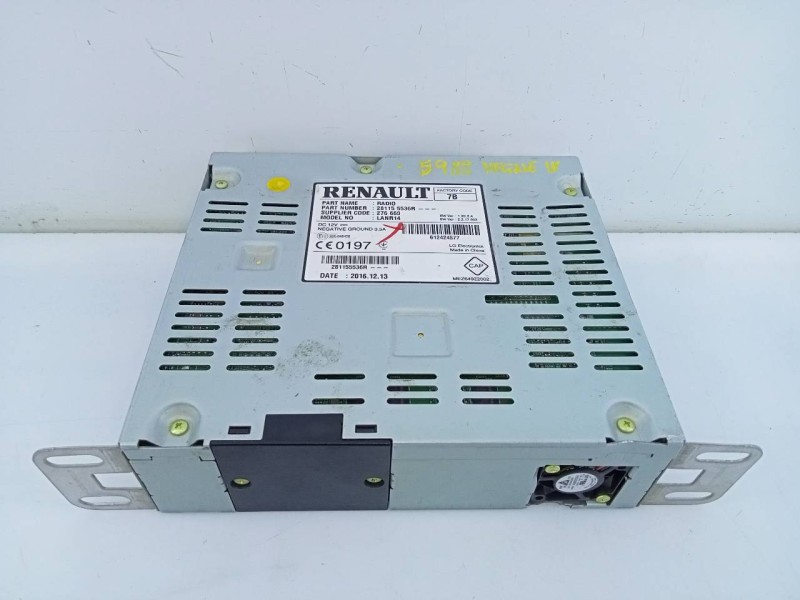 Recambio de sistema navegacion gps para renault megane iv grandtour zen referencia OEM IAM 28115536R 612424577 E2-A1-42-7