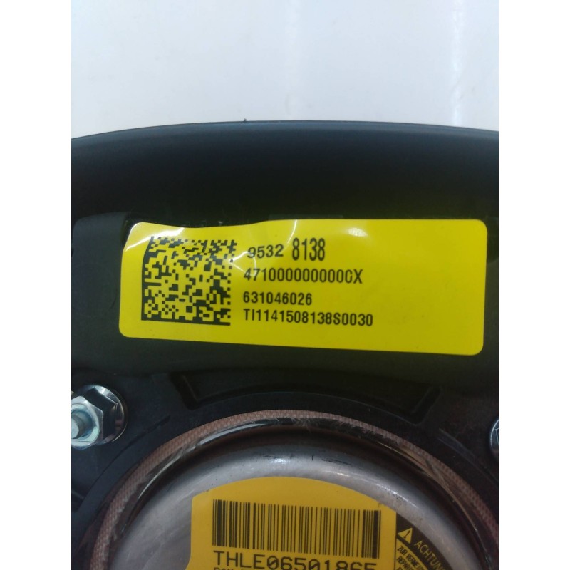 Recambio de airbag delantero izquierdo para opel mokka selective referencia OEM IAM 95328138 631046026 E2-B6-14-1