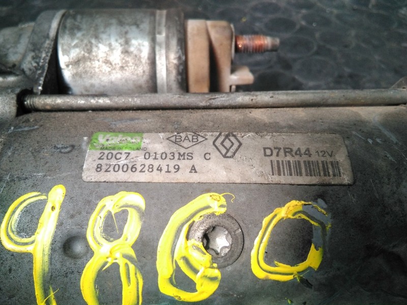 Recambio de motor arranque para renault megane ii coupe/cabrio extreme referencia OEM IAM 8200628419A 20C7 P3-B7-8-2