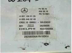 Recambio de centralita motor uce para mercedes-benz clase c (w204) berlina c 200 cdi blueefficiency (204.001) referencia OEM IAM 2