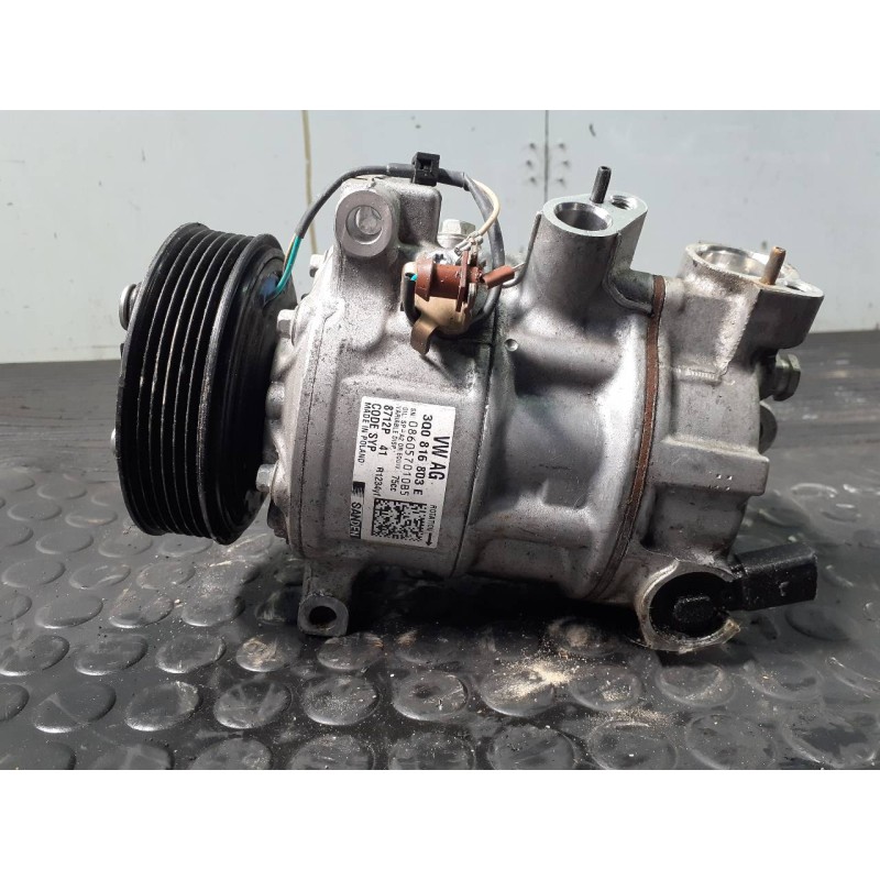 Recambio de compresor aire acondicionado para seat arona xcellence referencia OEM IAM 3Q0816803E 086057010B5 P3-B3-14-3