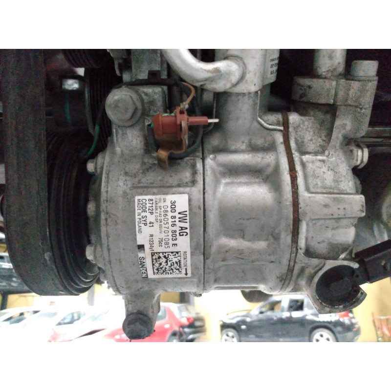 Recambio de compresor aire acondicionado para seat arona xcellence referencia OEM IAM 3Q0816803E 086057010B5 P3-B3-14-3