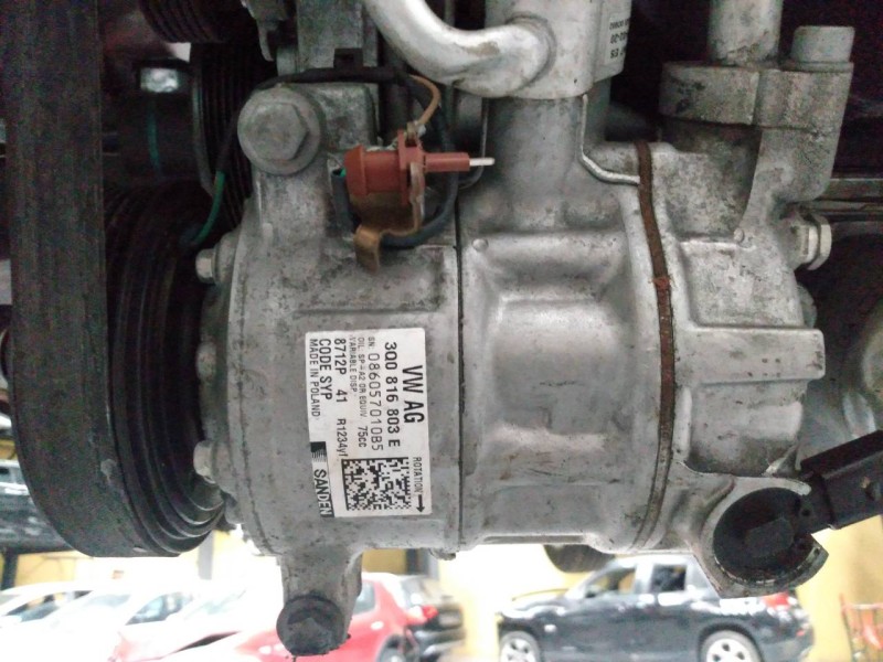 Recambio de compresor aire acondicionado para seat arona xcellence referencia OEM IAM 3Q0816803E 086057010B5 P3-B3-14-3