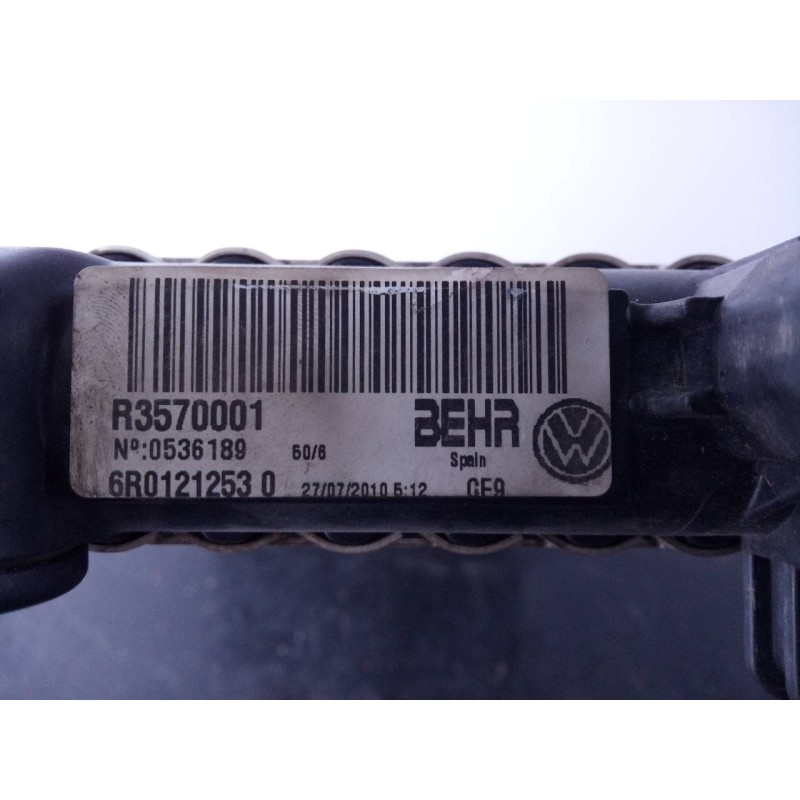 Recambio de radiador agua para audi a1 (8x) ambition referencia OEM IAM 6R01212530 R35700001 P2-B6-4