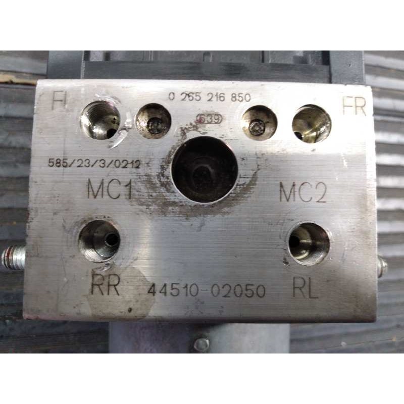 Recambio de abs para toyota corolla (e12) 1.4 d-4d terra sedán referencia OEM IAM 4451002050 0265216850 P3-A8-23-2