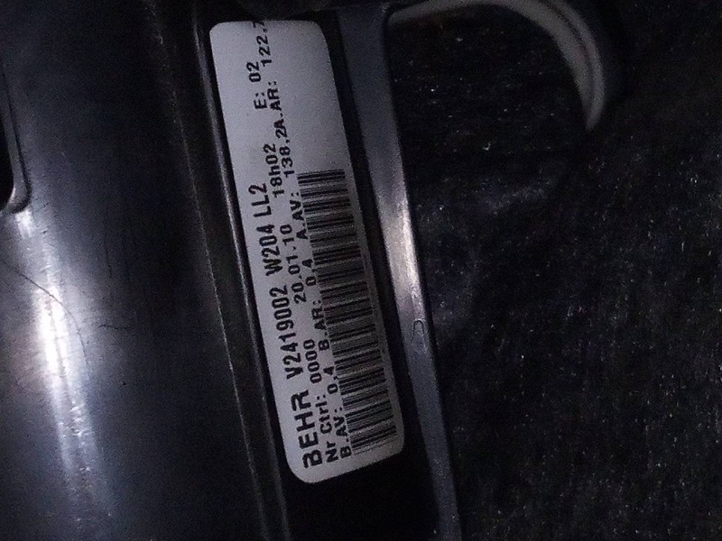 Recambio de ventilador calefaccion para mercedes-benz clase c (w204) berlina c 200 cdi blueefficiency (204.001) referencia OEM I