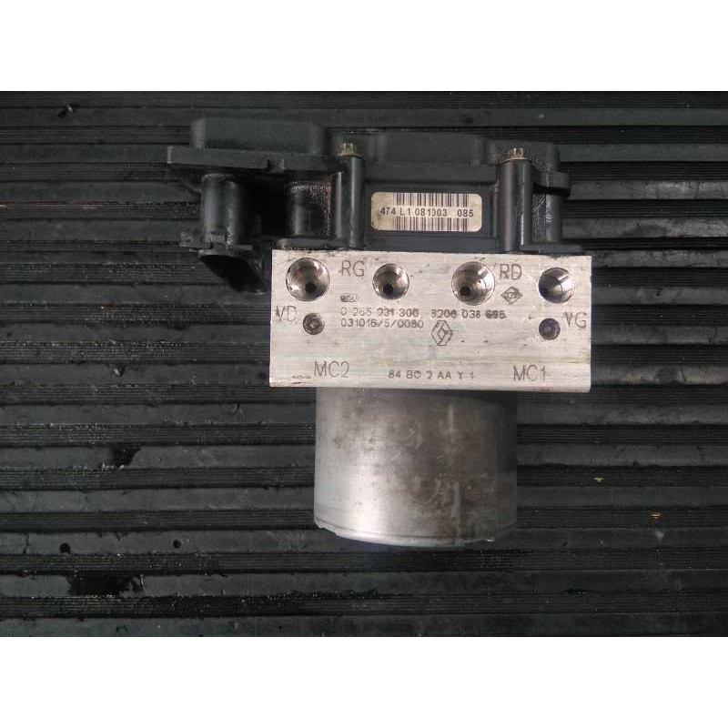 Recambio de abs para renault megane ii berlina 5p authentique referencia OEM IAM 8200038695 0265231300 P3-A8-29-1