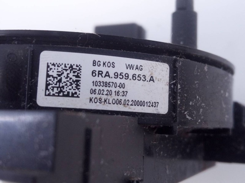 Recambio de anillo airbag para seat arona xcellence referencia OEM IAM 6RA959653A 1033857000 E2-A1-23-7