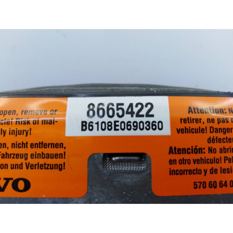 Recambio de airbag delantero izquierdo para volvo xc90 d5 referencia OEM IAM 8665422  E1-A5-3-1