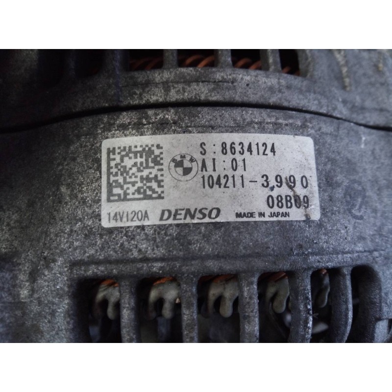 Recambio de alternador para mini countryman (f60) cooper referencia OEM IAM 8634124 1042113990 P3-B5-24-2
